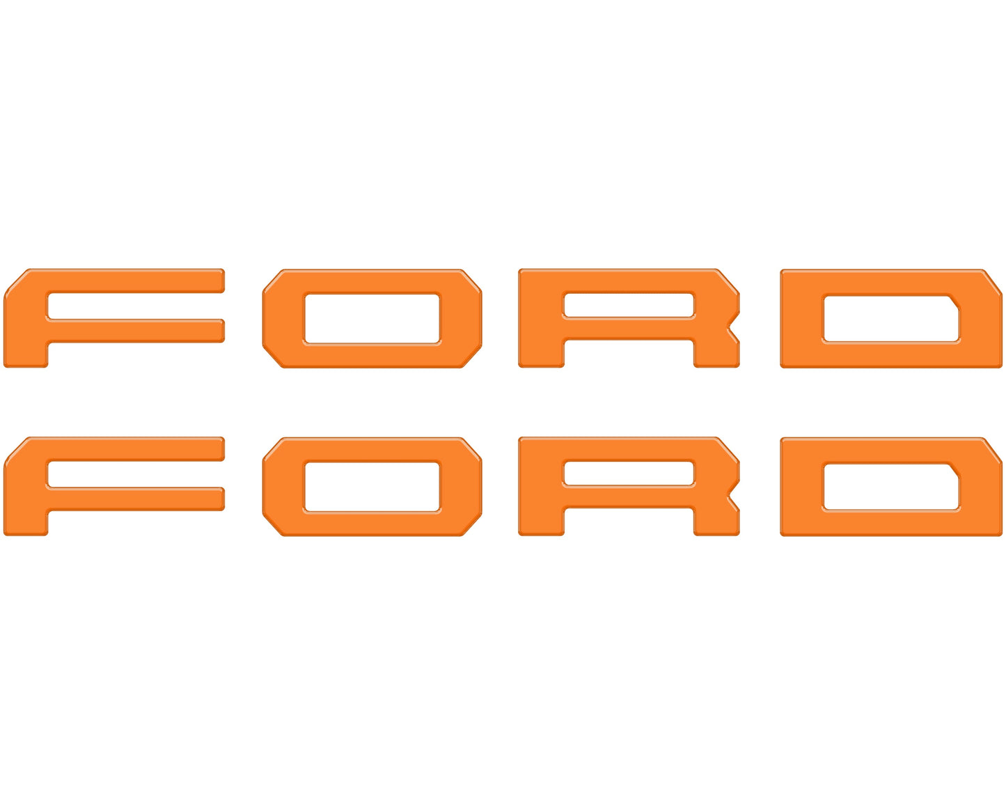 Running Board Letters Fits 2023-2026 Ford Super Duty & F-150 Crew Cab