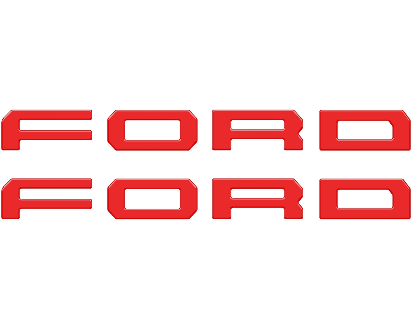 Running Board Letters Fits 2023-2026 Ford Super Duty & F-150 Crew Cab