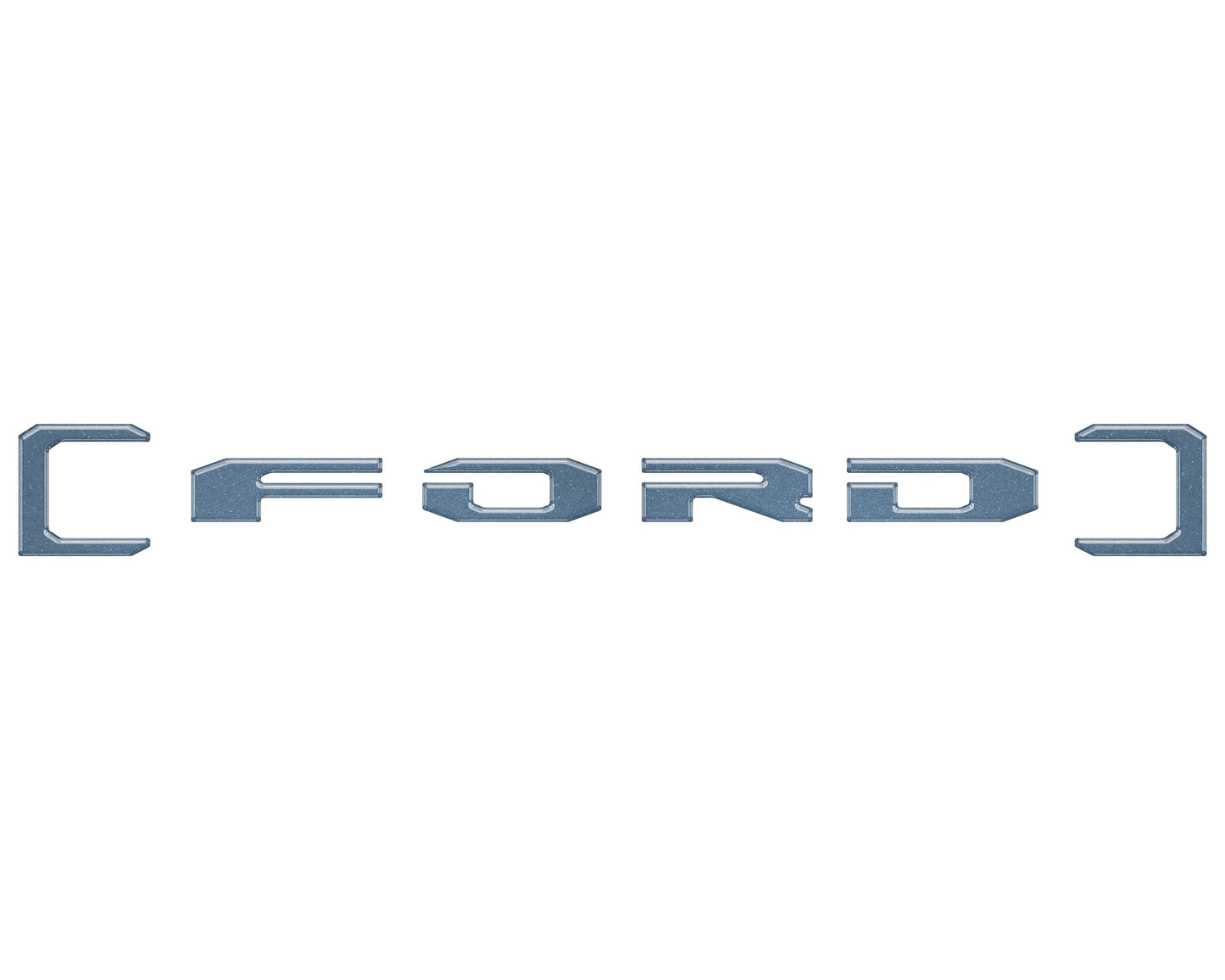Upper Glove Box Letter Overlays Fits 2023-2026 Ford Super Duty
