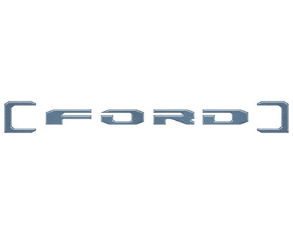 Upper Glove Box Letter Overlays Fits 2023-2026 Ford Super Duty