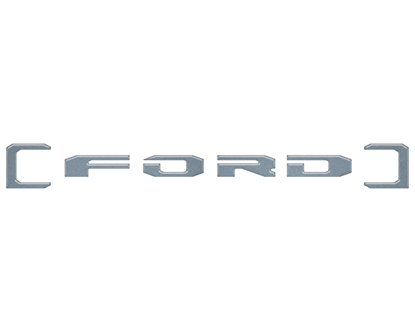 Upper Glove Box Letter Overlays Fits 2023-2026 Ford Super Duty