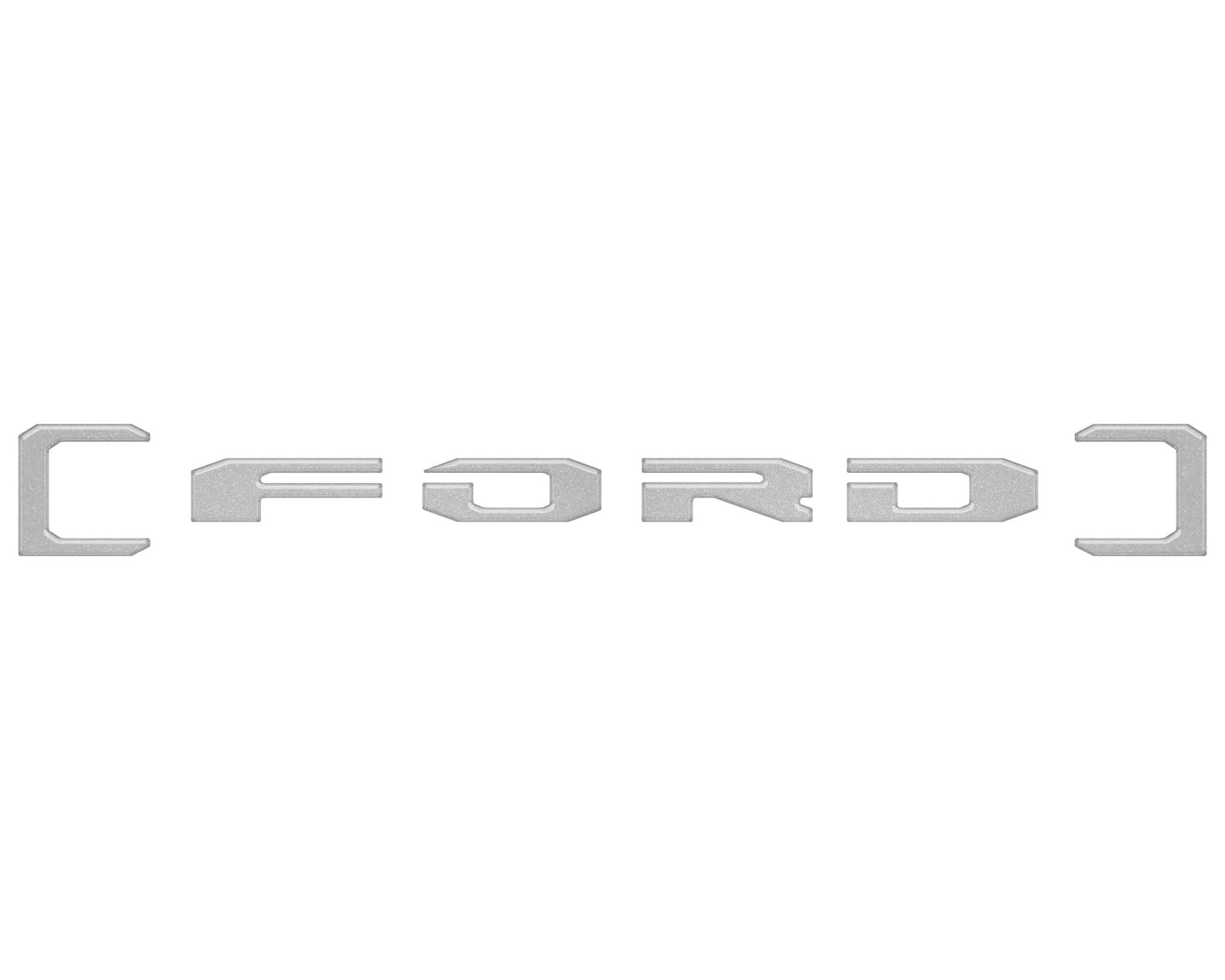 Upper Glove Box Letter Overlays Fits 2023-2026 Ford Super Duty