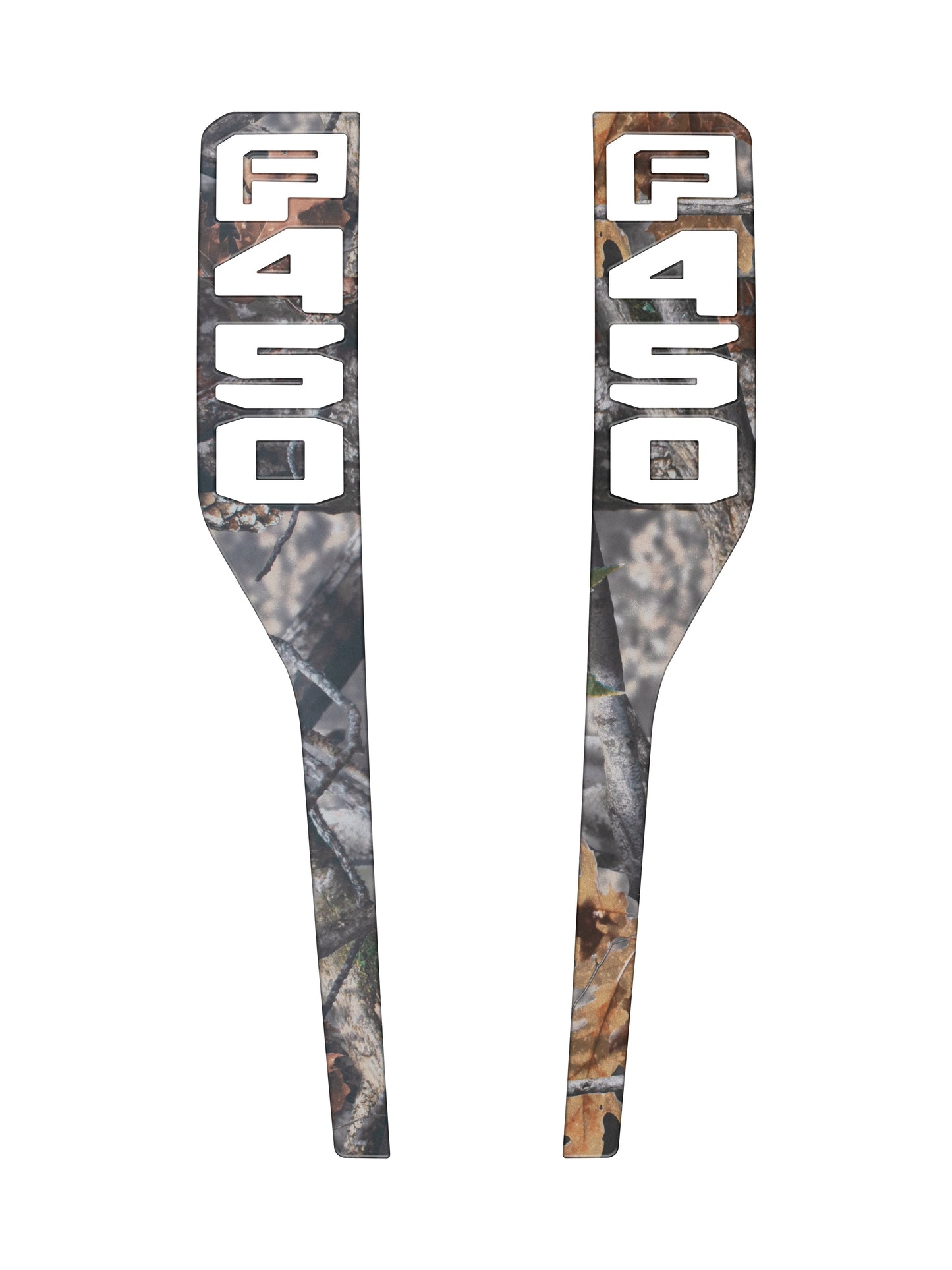 Front Fender Emblem Overlays Fits 2023-2026 Ford Super Duty