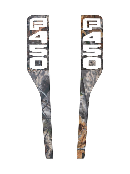 Front Fender Emblem Overlays Fits 2023-2026 Ford Super Duty