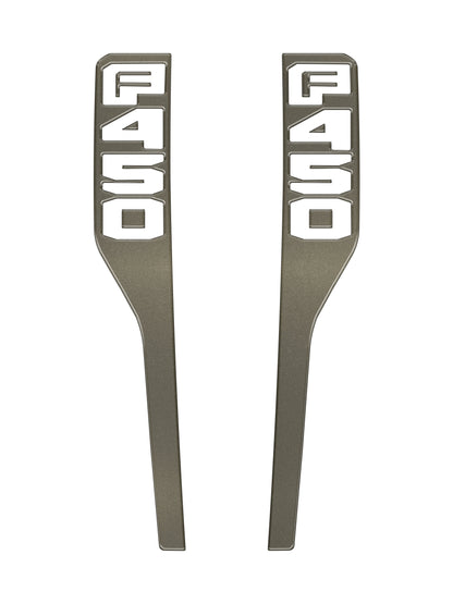 Front Fender Emblem Overlays Fits 2023-2026 Ford Super Duty