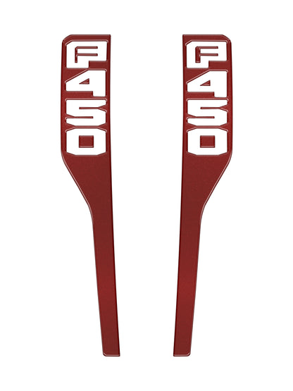 Front Fender Emblem Overlays Fits 2023-2026 Ford Super Duty