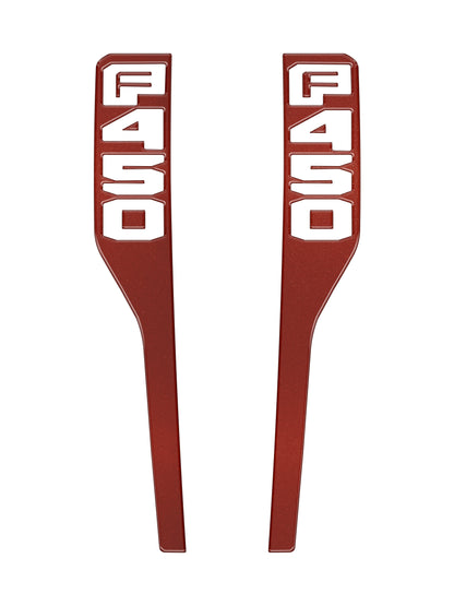 Front Fender Emblem Overlays Fits 2023-2026 Ford Super Duty