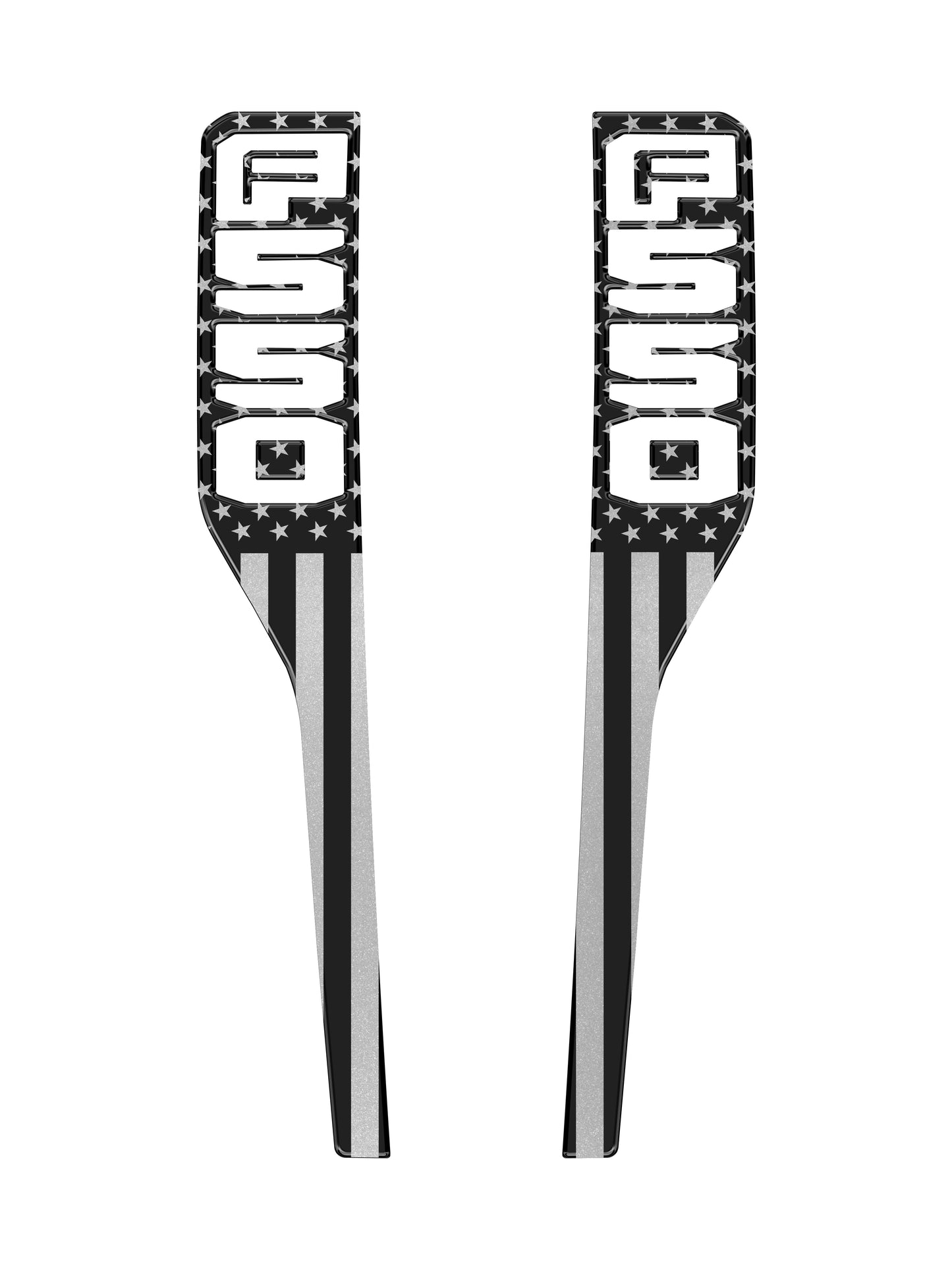 Front Fender Emblem Overlays Fits 2023-2026 Ford Super Duty