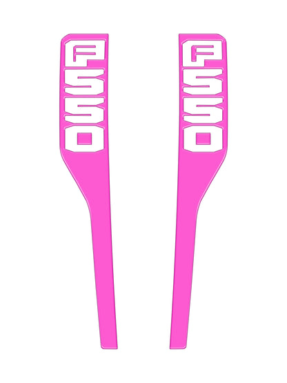 Front Fender Emblem Overlays Fits 2023-2026 Ford Super Duty