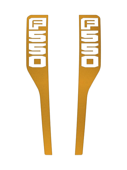 Front Fender Emblem Overlays Fits 2023-2026 Ford Super Duty