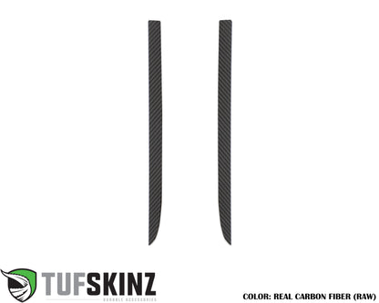 C-Pillar Accent Overlays Fits 2019-2024 Chevrolet Silverado HD