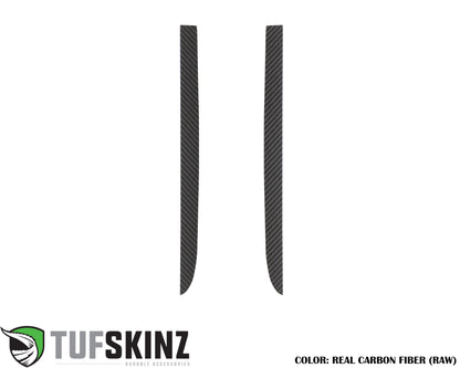 C-Pillar Accent Overlays Fits 2019-2024 Chevrolet Silverado HD