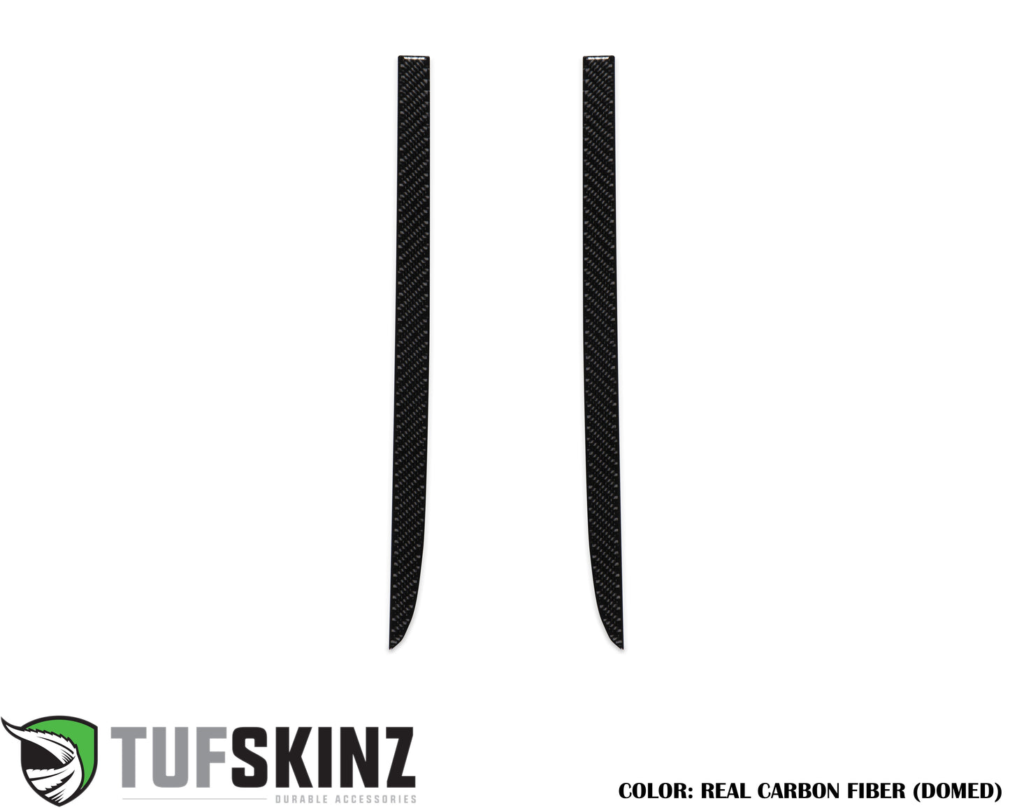 C-Pillar Accent Overlays Fits 2019-2024 Chevrolet Silverado HD