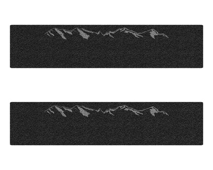 Door Sill Protection Overlays Fits 2014-2026 Chevrolet Silverado + Silverado HD