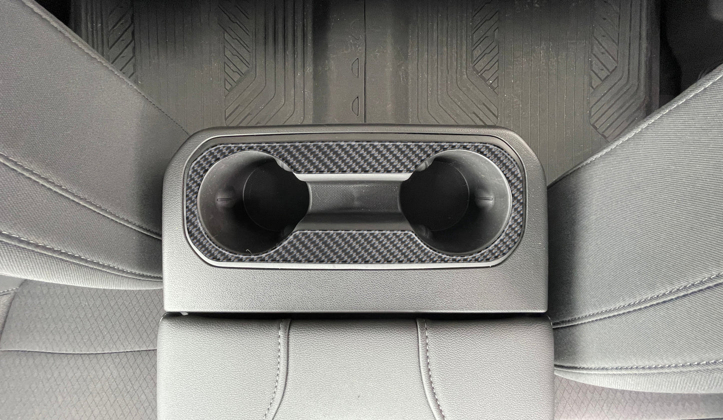 Rear Cupholder Accent Overlay Fits 2019-2021 Chevrolet Silverado