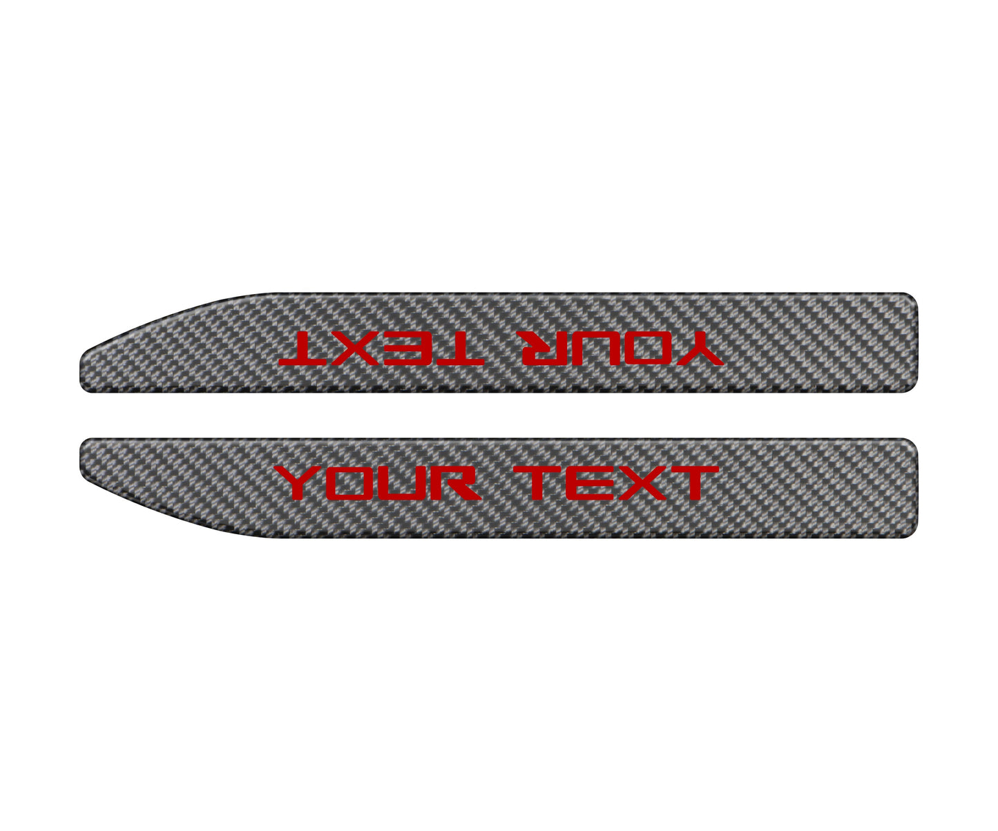 Door Sill Plate Overlays Fits 2019-2026 Chevrolet Silverado