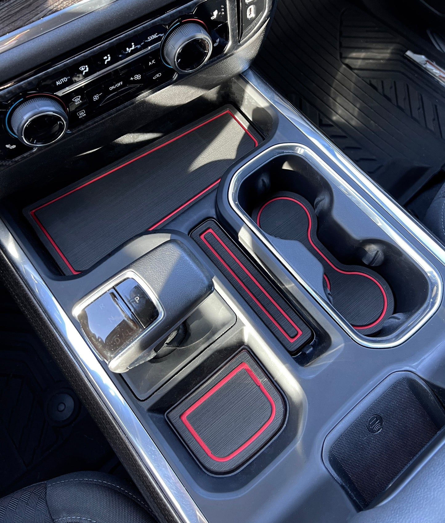 Center Console Foam Inserts Fits 2022-2026 Chevrolet Silverado