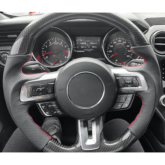 2015-2017 Ford Mustang Steering Wheel Carbon Fiber