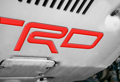 Toyota Tacoma 2016-2024 Skid Plate Letter Inserts – Custom Exterior Trim