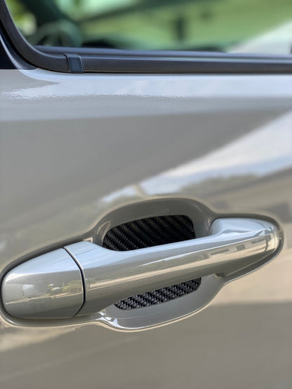 Door Handle Protective Inserts Fits 2019-2026 Chevrolet Silverado/ Silverado HD
