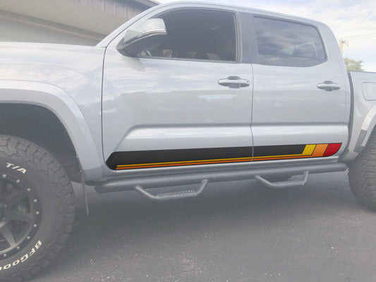 2016-2023 Toyota Tacoma Rocker Panel Protection Overlay Kit