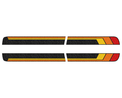 Textured Rocker Panel Overlays Compatible with 2005–2015 Toyota Tacoma