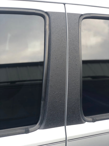2005–2015 Toyota Tacoma Textured Door Pillar Trim Overlays – 4 Piece Kit