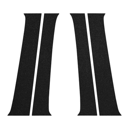 2005–2015 Toyota Tacoma Textured Door Pillar Trim Overlays – 4 Piece Kit