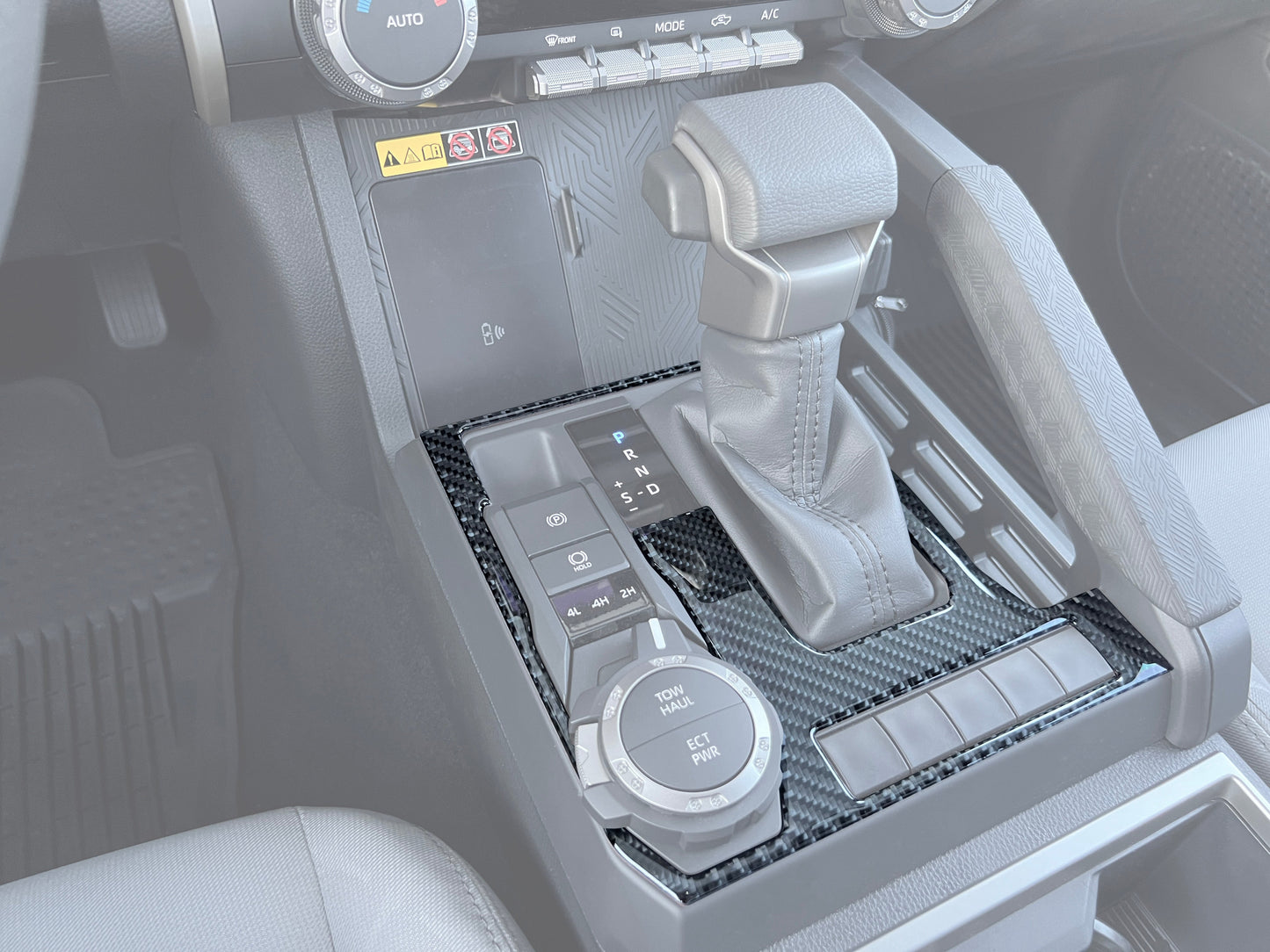 Toyota Tacoma (2024–2025) & 4Runner (2025–2026) Center Console Accent Overlay