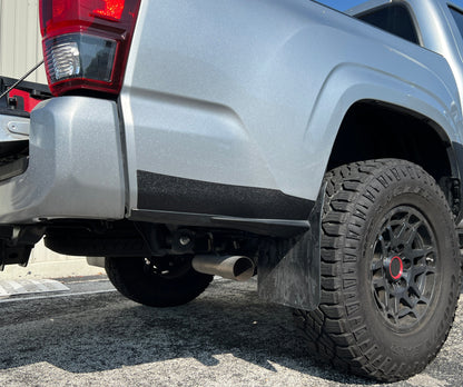 Lower Rear Bed Side Protection Overlays Fits 2016-2023 Toyota Tacoma