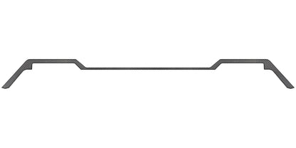 2024-2025 Toyota Tacoma Front Bumper Upper Line Accent Overlay