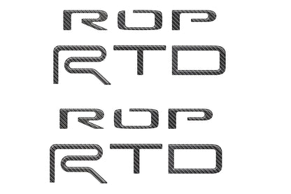 Custom Bed Side Letter Inserts – Toyota Tundra TRD Pro (2015–2021)