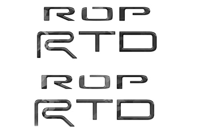 Custom Bed Side Letter Inserts – Toyota Tundra TRD Pro (2015–2021)
