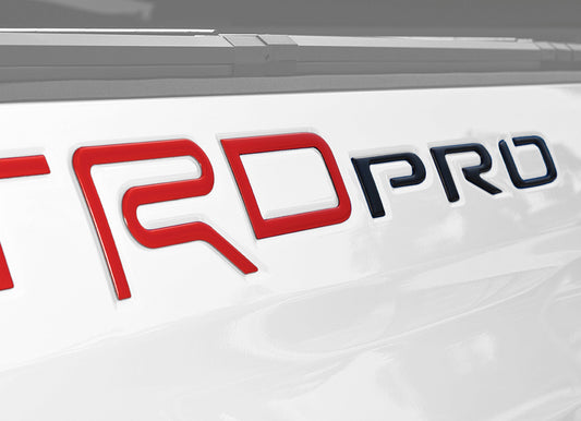 Custom Bed Side Letter Inserts – Toyota Tundra TRD Pro (2015–2021)