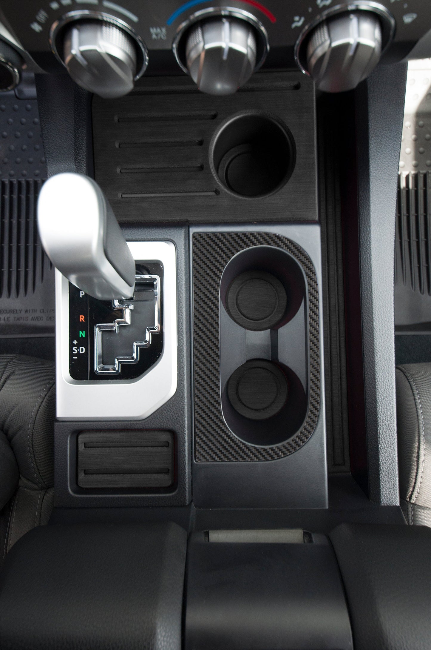 Center Console Cup Holder Replacement Trim Fits 2014-2021 Toyota Tundra