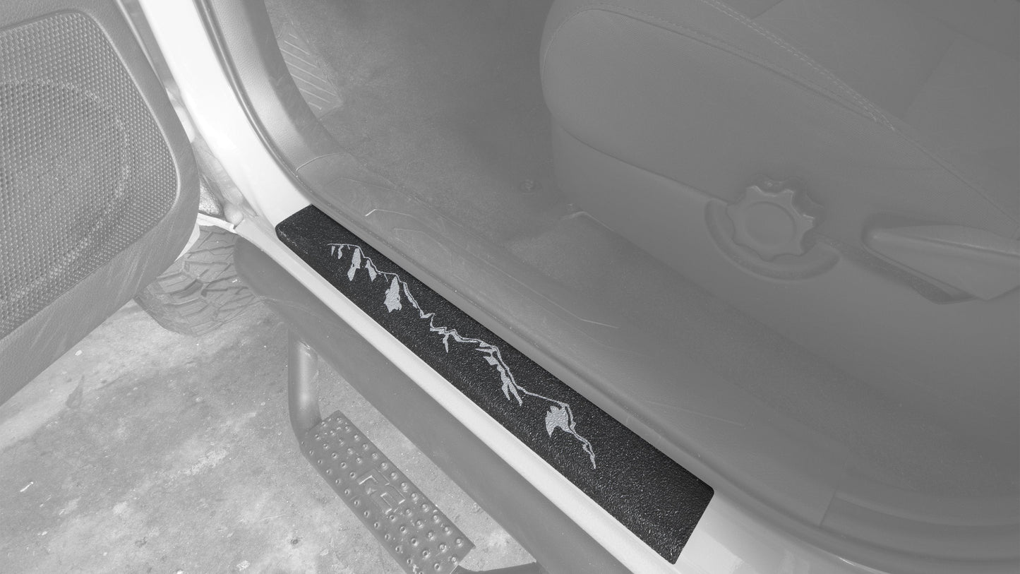 Door Sills Protection Overlay Fits 2007-2021 Toyota Tundra