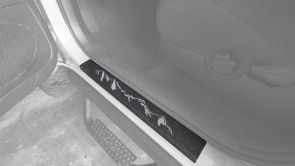 Door Sills Protection Overlay Fits 2007-2021 Toyota Tundra