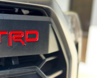 Grille Letter Inserts Fits 2022-2026 Toyota Tundra