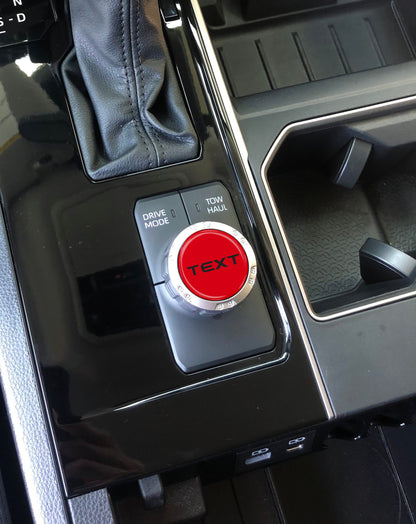 Badge for Drive Mode Selector Dial – Fits 2022–2025 Toyota Tundra & 2023–2025 Toyota Sequoia