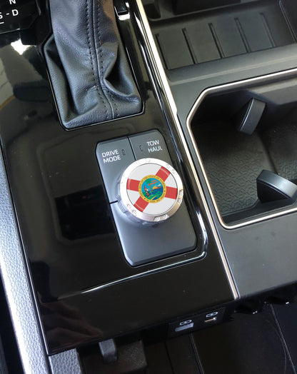 Badge for Drive Mode Selector Dial – Fits 2022–2025 Toyota Tundra & 2023–2025 Toyota Sequoia