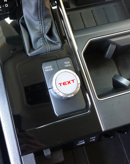Badge for Drive Mode Selector Dial – Fits 2022–2025 Toyota Tundra & 2023–2025 Toyota Sequoia