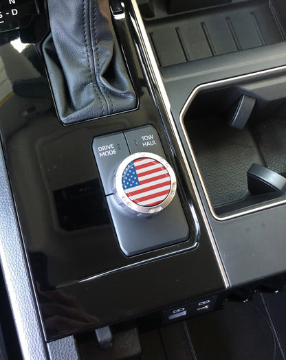 Badge for Drive Mode Selector Dial – Fits 2022–2025 Toyota Tundra & 2023–2025 Toyota Sequoia