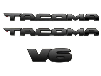 Emblem Overlay Blackout Kit for 2016-2023 Toyota Tacoma