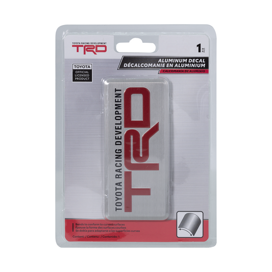Toyota TRD Aluminum Decal