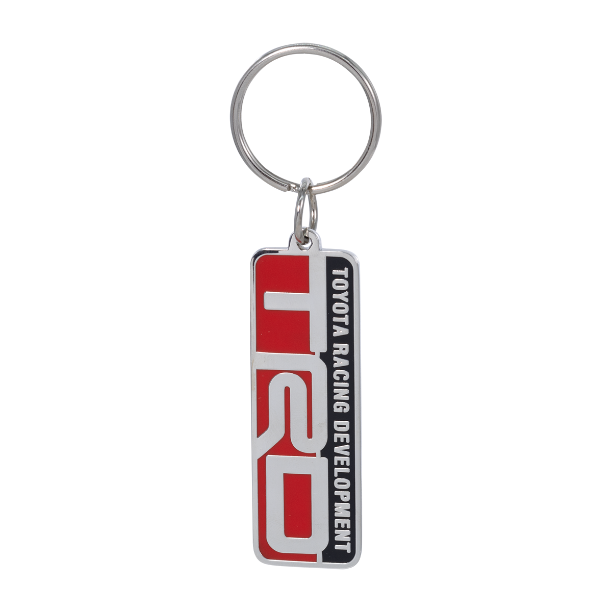 Toyota TRD Nickel Red Enamel Key Chain