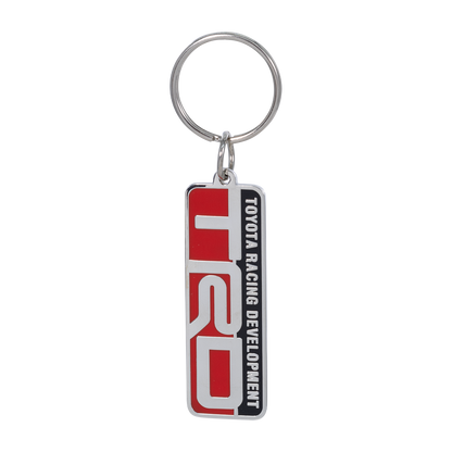 Toyota TRD Nickel Red Enamel Key Chain