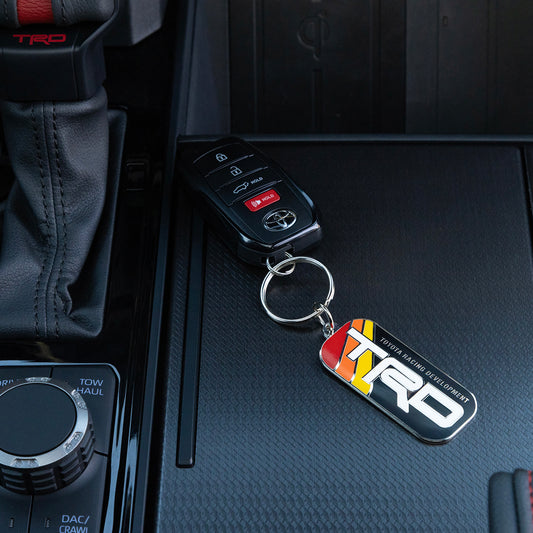 Toyota TRD Stripes Enamel Key Chain