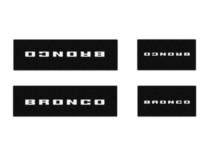Door Sill Protection Overlays Fits 2021-2026 Ford Bronco