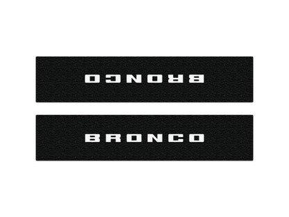 Door Sill Protection Overlays Fits 2021-2026 Ford Bronco