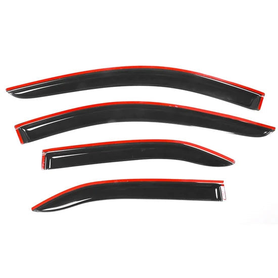 Window Visors for Toyota Camry 2007-2011 Acrylic 4PC Tape On Rain Guard
